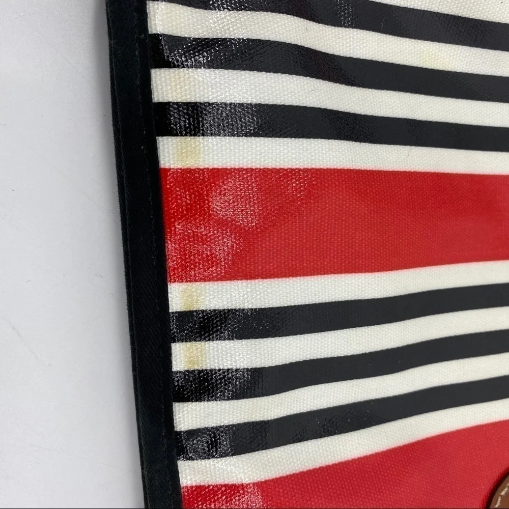 Fossil striped coated canvas crossbody bag - Picture 8 of 11